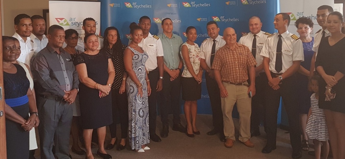 Air Seychelles Promotes Eight Seychellois Pilots To Captain Air